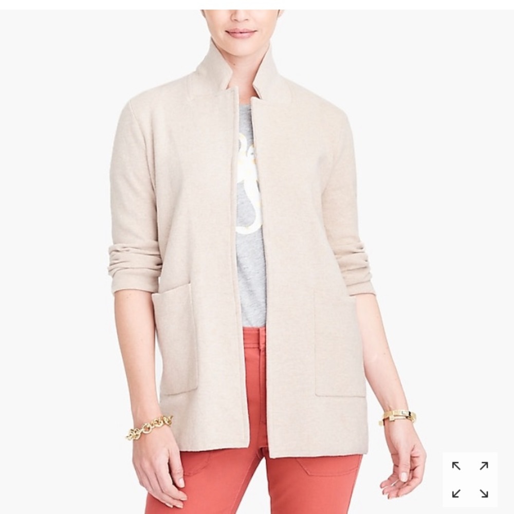 J. Crew Sweater Blazer